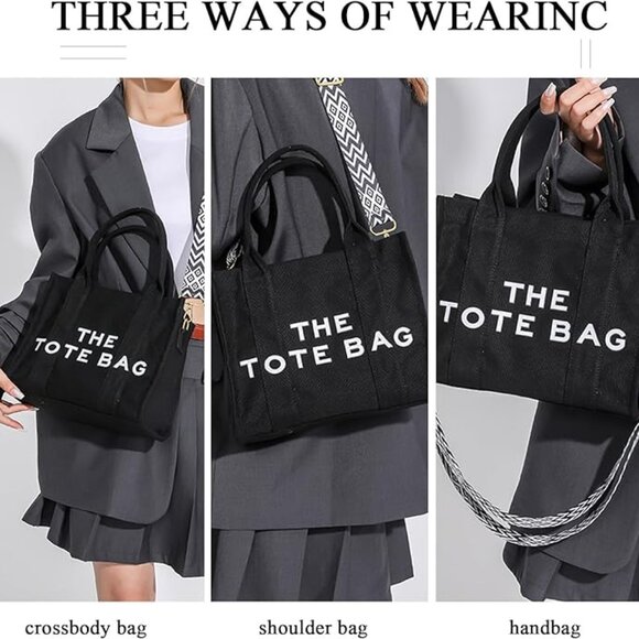 Canvas Tote large Bag - Picture 6 of 6